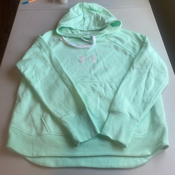NWOT Under Armour Green Lightweight Pullover Sweater - Picture 9 of 10